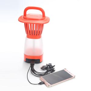 Уничтожитель комаров уличный и для дома, ловушка - лампа от комаров - портативный фонарь для кемпинга