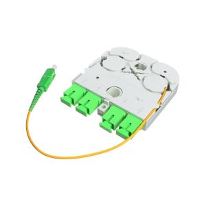 Универсальный сплиттерный модуль на 4 абонента LIGHT PON УСМ 1х4 SC/APC
