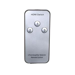 Управляемый коммутатор HDMI на 3 порта, ver.1.4, Full 4k@30Hz, пульт