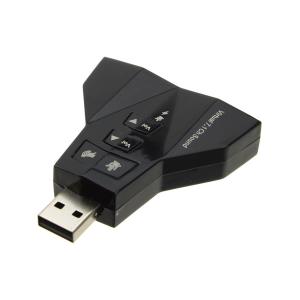 USB звуковая карта 7.1 double