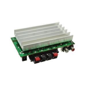 Усилитель НЧ 2*50 (ТА8250), 2RCA(G), 4 зажима, гнездо питания