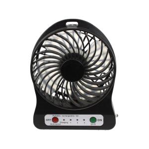 Вентилятор на аккумуляторе 18650, черный