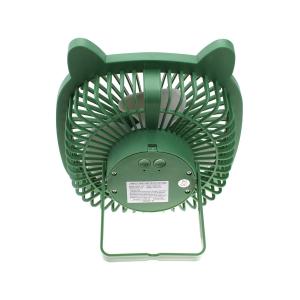 Вентилятор на аккумуляторе F1 с подсветкой, зеленый
