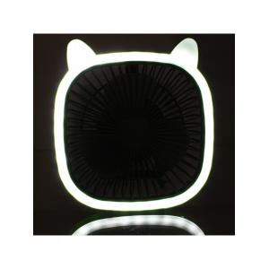 Вентилятор на аккумуляторе F1 с подсветкой, зеленый