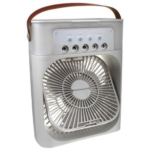 Вентилятор настольный, увлажнитель, ночник белый AIR cooler