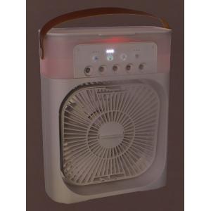Вентилятор настольный, увлажнитель, ночник белый AIR cooler