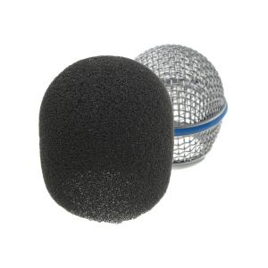 Ветрозащита для микрофона металлический Шар 51мм резьба 31мм