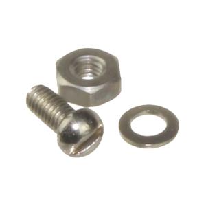 Винт М2,3х5мм с гайкой и шайбой