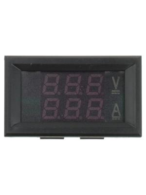 Вольтметр - амперметр 0-100В DC 0-10А VC288RR V2.0 (красный, красный)