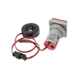 Вольтметр - амперметр 50-500В AC 0-100А AD101-22VAMSR (красный)