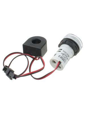 Вольтметр - амперметр 50-500В AC 0-100А AD101-22VAMW (белый)