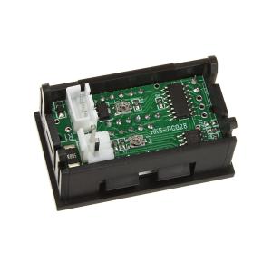 Вольтметр амперметр (модуль) 0-100В, 0-10А (красный. синий)