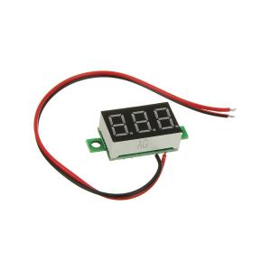 Вольтметр модуль 4.7-30В (Зеленый) 0,36