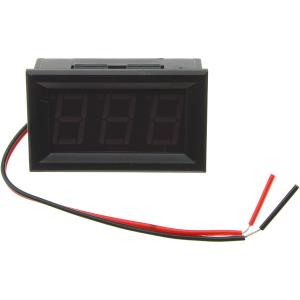 Вольтметр в корпусе 0,56" 5-120В (красный)