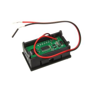 Вольтметр в корпусе 0,56" 5-120В (Синий)