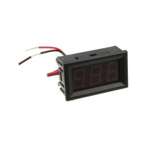 Вольтметр в корпусе 0,56" 5-120В (Синий)