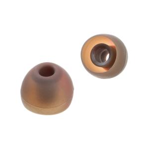 Вставки резиновые для наушников 1 пара, коричневые