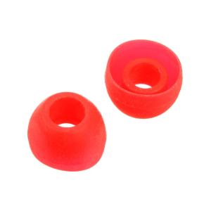Вставки резиновые для наушников 1 пара, красные