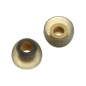 Вставки резиновые для наушников 1 пара, серые