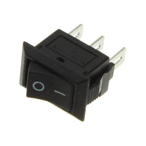 Выключатель 10Х15 3 контакта, 2 положения черный