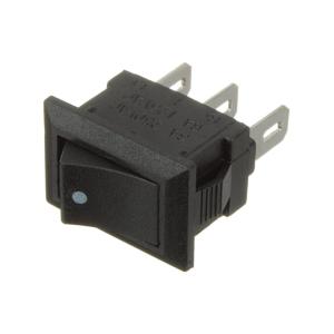 Выключатель 10Х15 3 контакта 2 положения черный KCD11-A