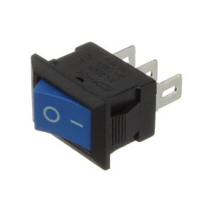 Выключатель 10Х15 3 контакта 2 положения синий