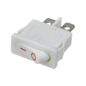 Выключатель 10Х20 2 контакта, 2 положения, белый