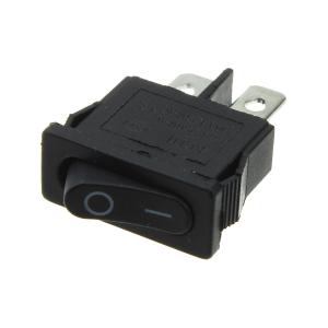 Выключатель 10Х20 2конт 2положения черный KCD1-110O0111BBA