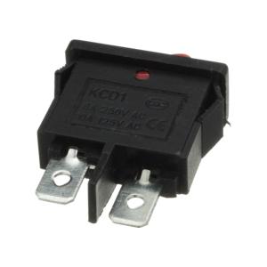 Выключатель 10Х20 2конт 2положения красный KCD1-110O0111RBA красный