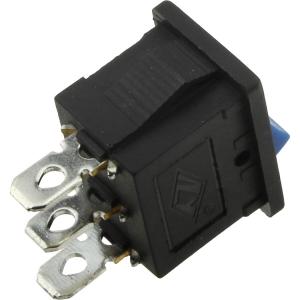 Выключатель 15Х20 3 контакта, 3 положения, синий