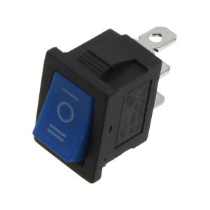 Выключатель 15Х20 3 контакта, 3 положения, синий