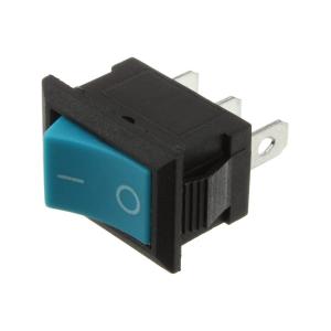 Выключатель 15Х20 3конт 2ПОЛ синий без подсветки