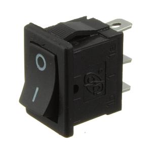 Выключатель 15Х20 3конт 2положения черный KCD1-B2101O11KK