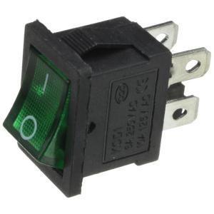 Выключатель 15Х20, 4 контакта, 2 положения, зеленый