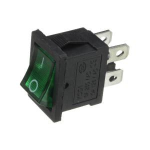 Выключатель 15Х20, 4 контакта, 2 положения, зеленый