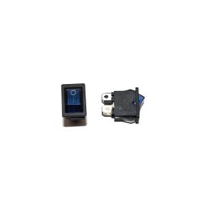 Выключатель 15Х20 4конт 2положения синий KCD1-104BN0111BBA