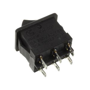 Выключатель 15Х20 6конт 2ПОЛ черный