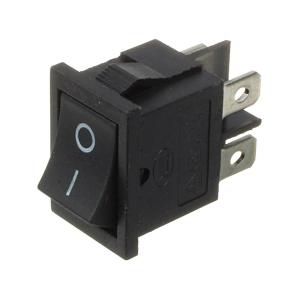 Выключатель 15Х20 мм 4 контакта 2 положения черный KCD1-104BO0111BBA