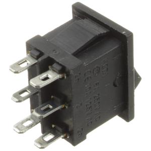 Выключатель 15x21 6А 250В ON-ON RWB-202 черный