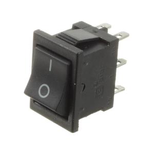 Выключатель 15x21 6А 250В ON-ON RWB-202 черный