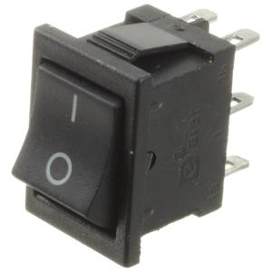 Выключатель 15x21 6А 250В ON-ON RWB-202 черный