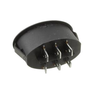 Выключатель 18*33 черный 6 контактов, 2 положения и реверс ZCY-A5