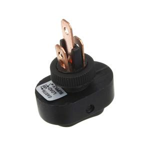 Выключатель 20*30 12V красный глазок, 3 контакта