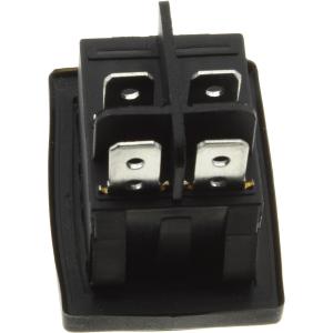 Выключатель 29*38 зеленый 4 контакта, 2 положения, влагозащищенный