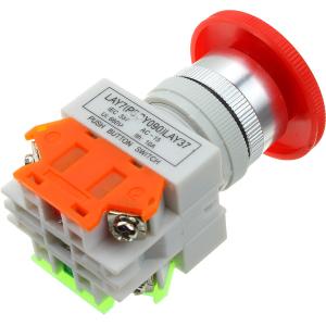 Выключатель аварийный кнопочный, грибовидный 10А Rexant
