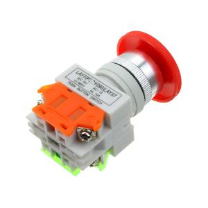 Выключатель аварийный кнопочный, грибовидный 10А