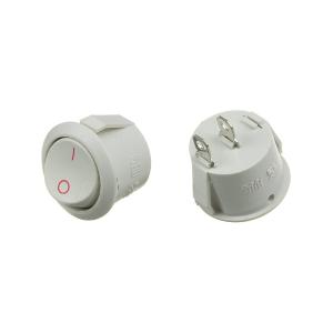 Выключатель d23 2контакта 2 положения белый