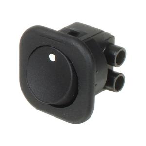 Выключатель d23 Ruichi RS-101-7C черный 6А 250В