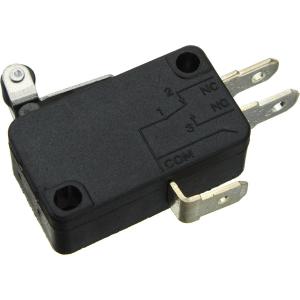 Выключатель KW1-103-6 рычаг с роликом, 10*15*28мм