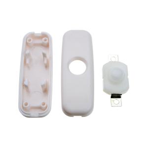 Выключатель сетевой для БРА 15*15*45мм, проходной, белый